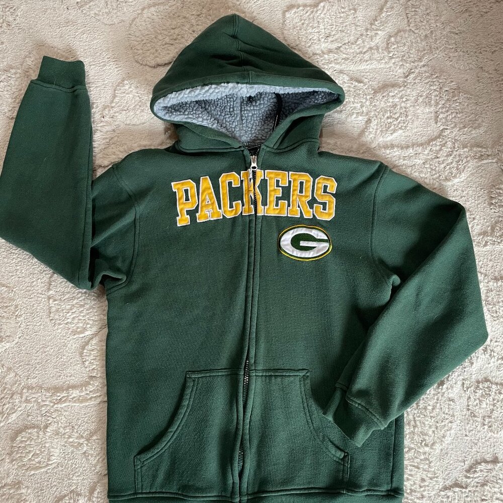 NFL Team Apparel Fleece Green Bay Packers Hoodie